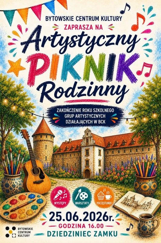 artystyczny piknik rodzinny bytow